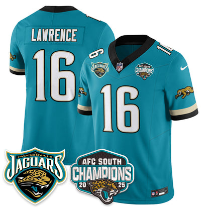 DET AFC South Division Champions Vapor Limited Throwback Jersey - Stitched