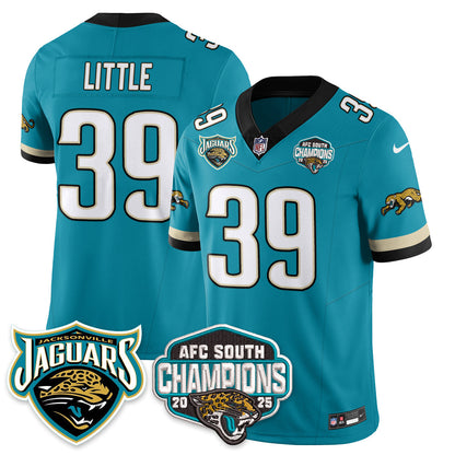 DET AFC South Division Champions Vapor Limited Throwback Jersey - Stitched