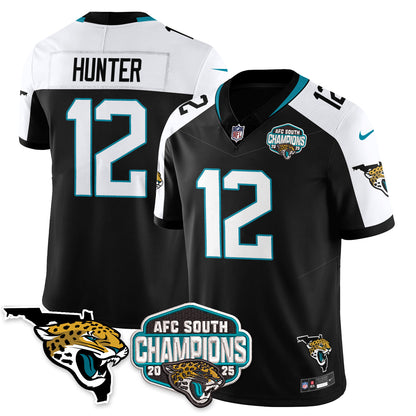 DET AFC South Division Champions Vapor Limited Jersey - Stitched