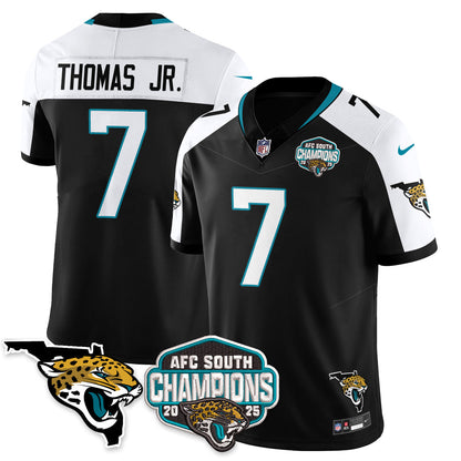 DET AFC South Division Champions Vapor Limited Jersey - Stitched