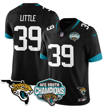 DET AFC South Division Champions Vapor Limited Jersey - Stitched