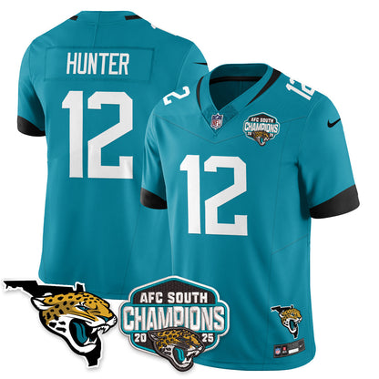 DET AFC South Division Champions Vapor Limited Jersey - Stitched