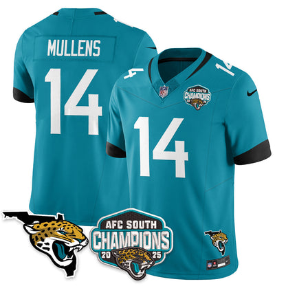 DET AFC South Division Champions Vapor Limited Jersey - Stitched
