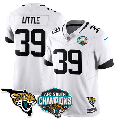 DET AFC South Division Champions Vapor Limited Jersey - Stitched