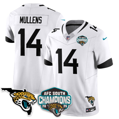 DET AFC South Division Champions Vapor Limited Jersey - Stitched