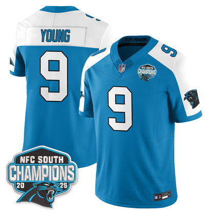 CAR NFC South Division Champions Vapor Limited Jersey n1 - Stitched