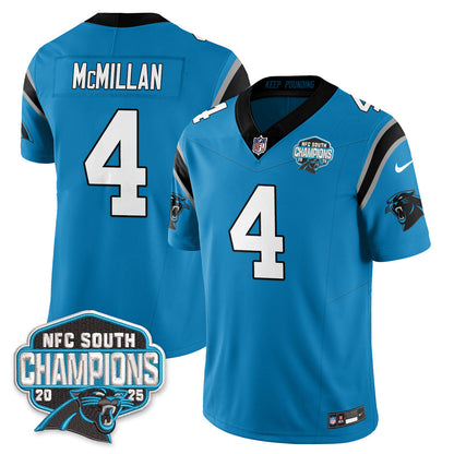 CAR NFC South Division Champions Vapor Limited Jersey n1 - Stitched