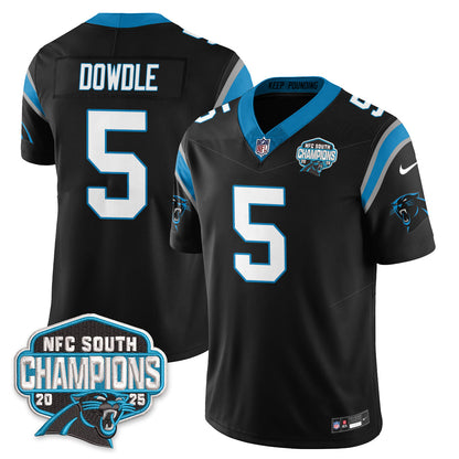 CAR NFC South Division Champions Vapor Limited Jersey n1 - Stitched