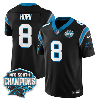 CAR NFC South Division Champions Vapor Limited Jersey n1 - Stitched