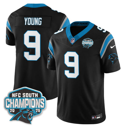 CAR NFC South Division Champions Vapor Limited Jersey n1 - Stitched
