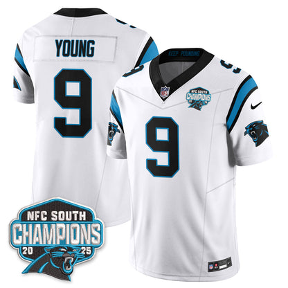 CAR NFC South Division Champions Vapor Limited Jersey n1 - Stitched