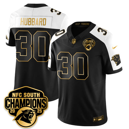 CAR NFC South Division Champions Vapor Limited Gold Jersey - Stitched