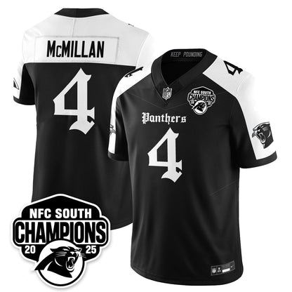 CAR Gothic NFC South Division Champions Vapor Limited Gothic Jersey - Stitched