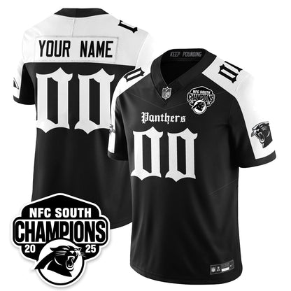 CAR Gothic NFC South Division Champions Vapor Limited Gothic Jersey - Stitched