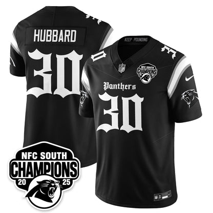 CAR Gothic NFC South Division Champions Vapor Limited Gothic Jersey - Stitched