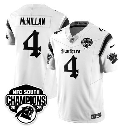 CAR Gothic NFC South Division Champions Vapor Limited Gothic Jersey - Stitched