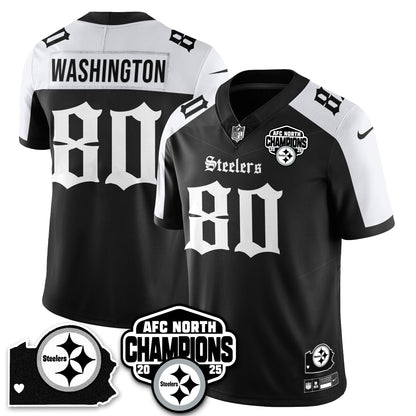 PIT Gothic AFC North Division Champions Vapor Limited Jersey - Stitched