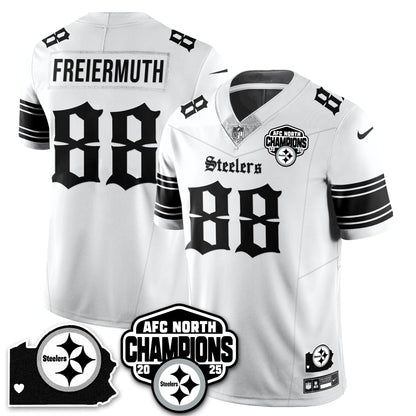 PIT Gothic AFC North Division Champions Vapor Limited Jersey - Stitched