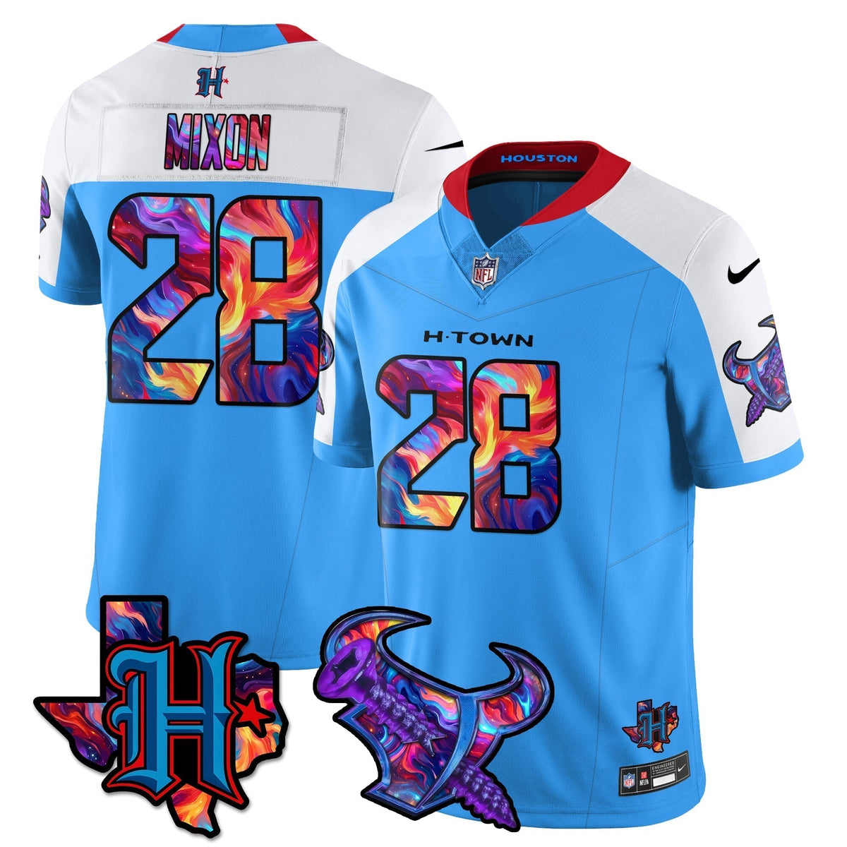 HOU Special Vapor Limited Jersey - Stitched