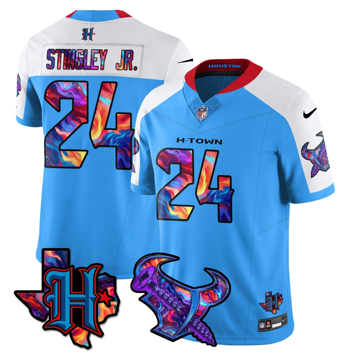 HOU Special Vapor Limited Jersey - Stitched