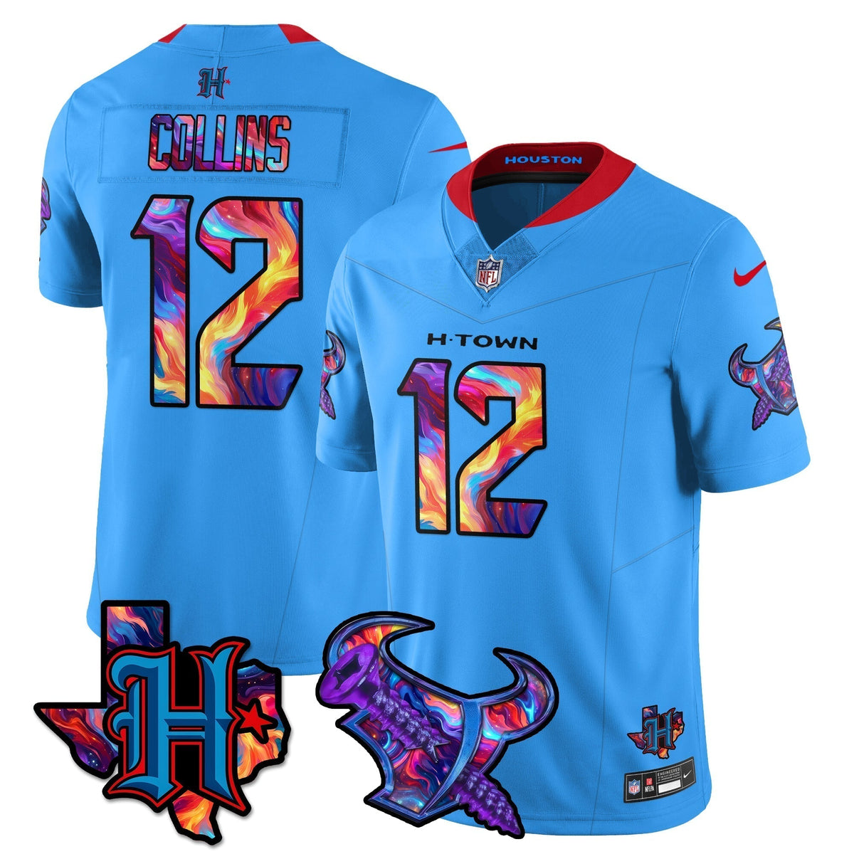 HOU Special Vapor Limited Jersey - Stitched