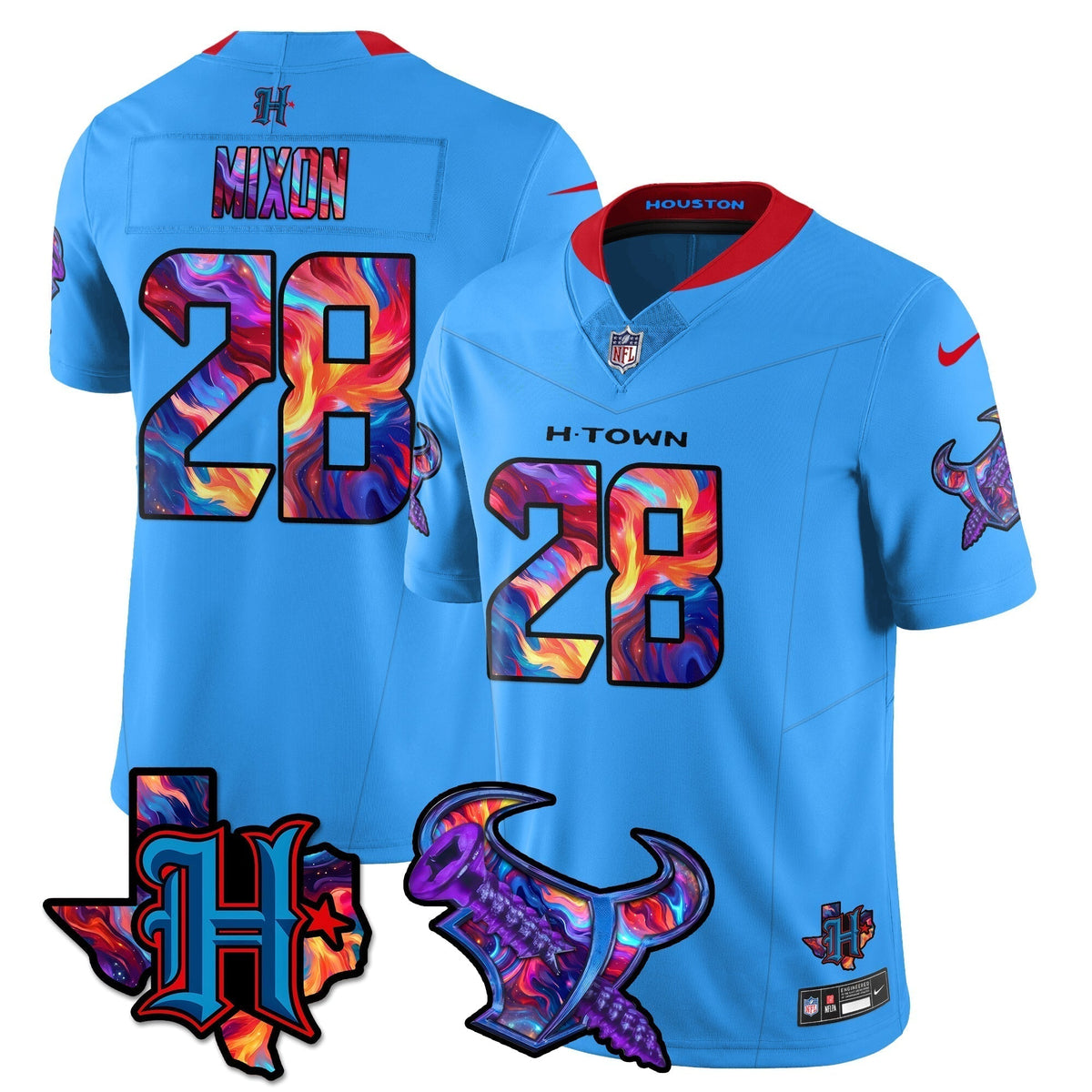 HOU Special Vapor Limited Jersey - Stitched