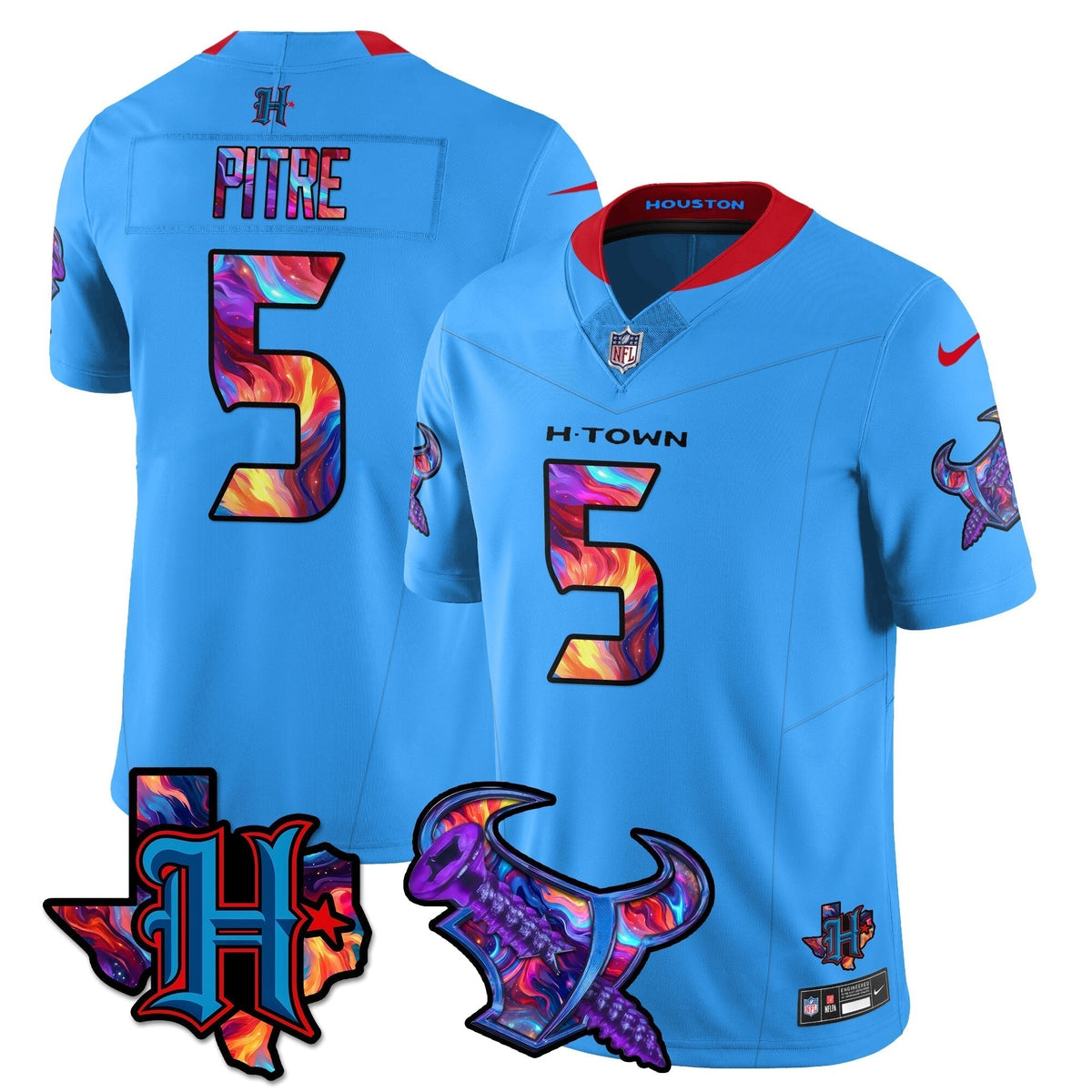 HOU Special Vapor Limited Jersey - Stitched