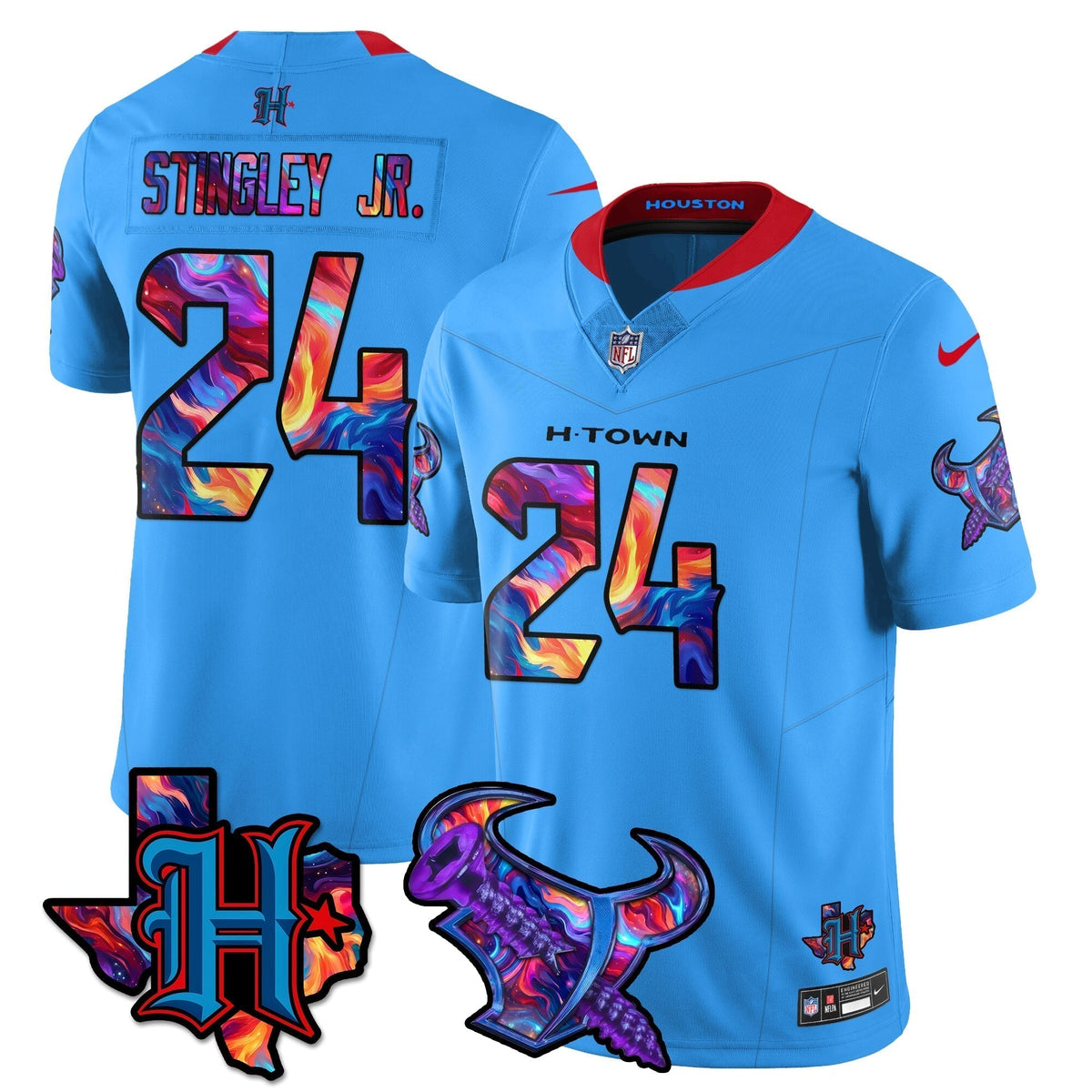 HOU Special Vapor Limited Jersey - Stitched