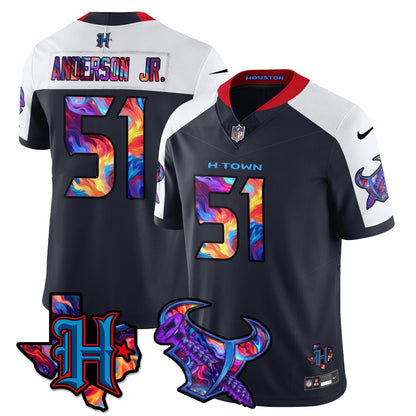HOU Special Vapor Limited Jersey - Stitched
