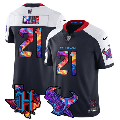 HOU Special Vapor Limited Jersey - Stitched