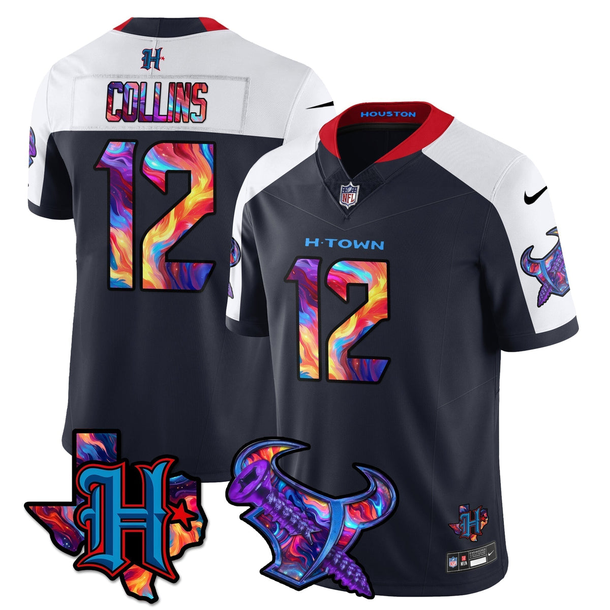 HOU Special Vapor Limited Jersey - Stitched