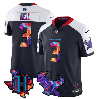 HOU Special Vapor Limited Jersey - Stitched
