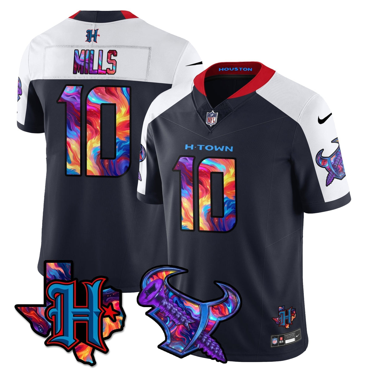 HOU Special Vapor Limited Jersey - Stitched