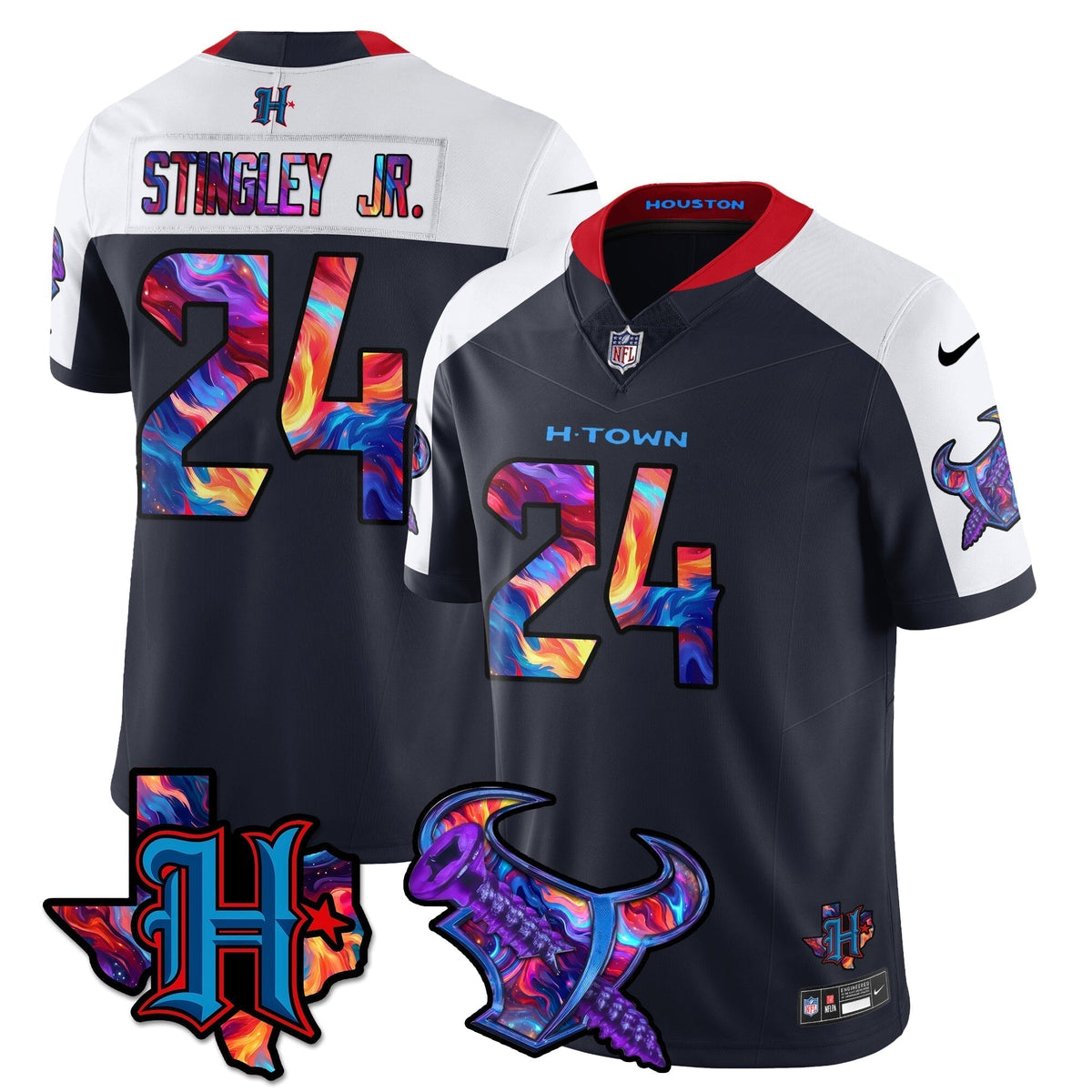 HOU Special Vapor Limited Jersey - Stitched