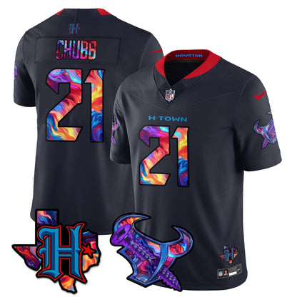 HOU Special Vapor Limited Jersey - Stitched