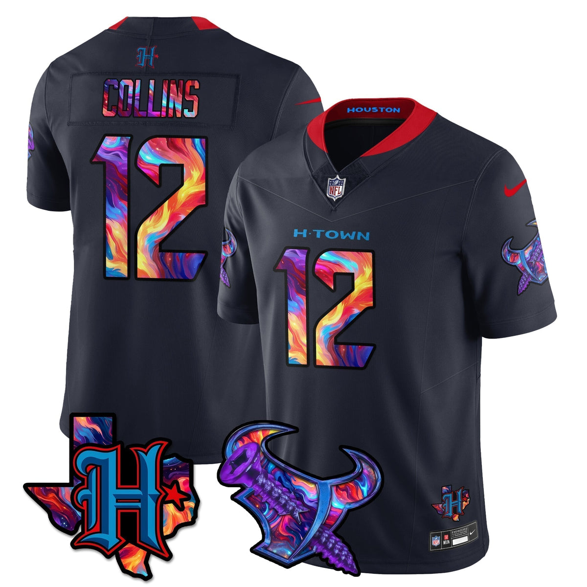 HOU Special Vapor Limited Jersey - Stitched