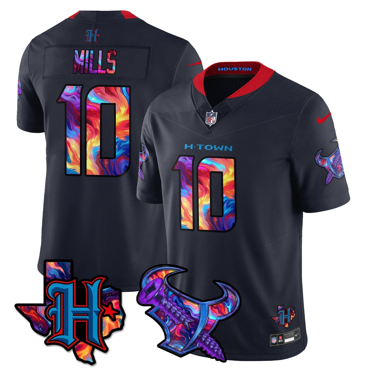HOU Special Vapor Limited Jersey - Stitched