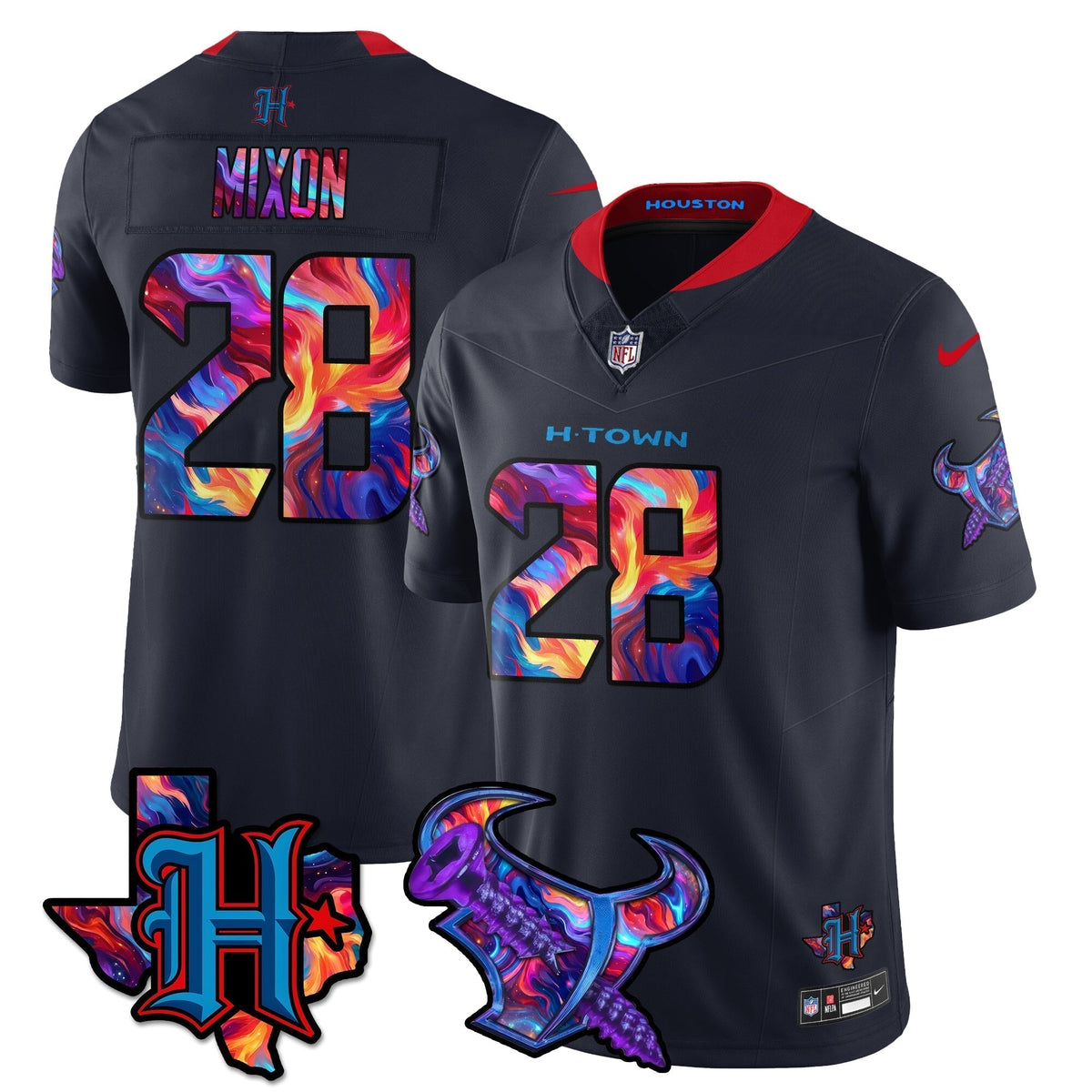 HOU Special Vapor Limited Jersey - Stitched