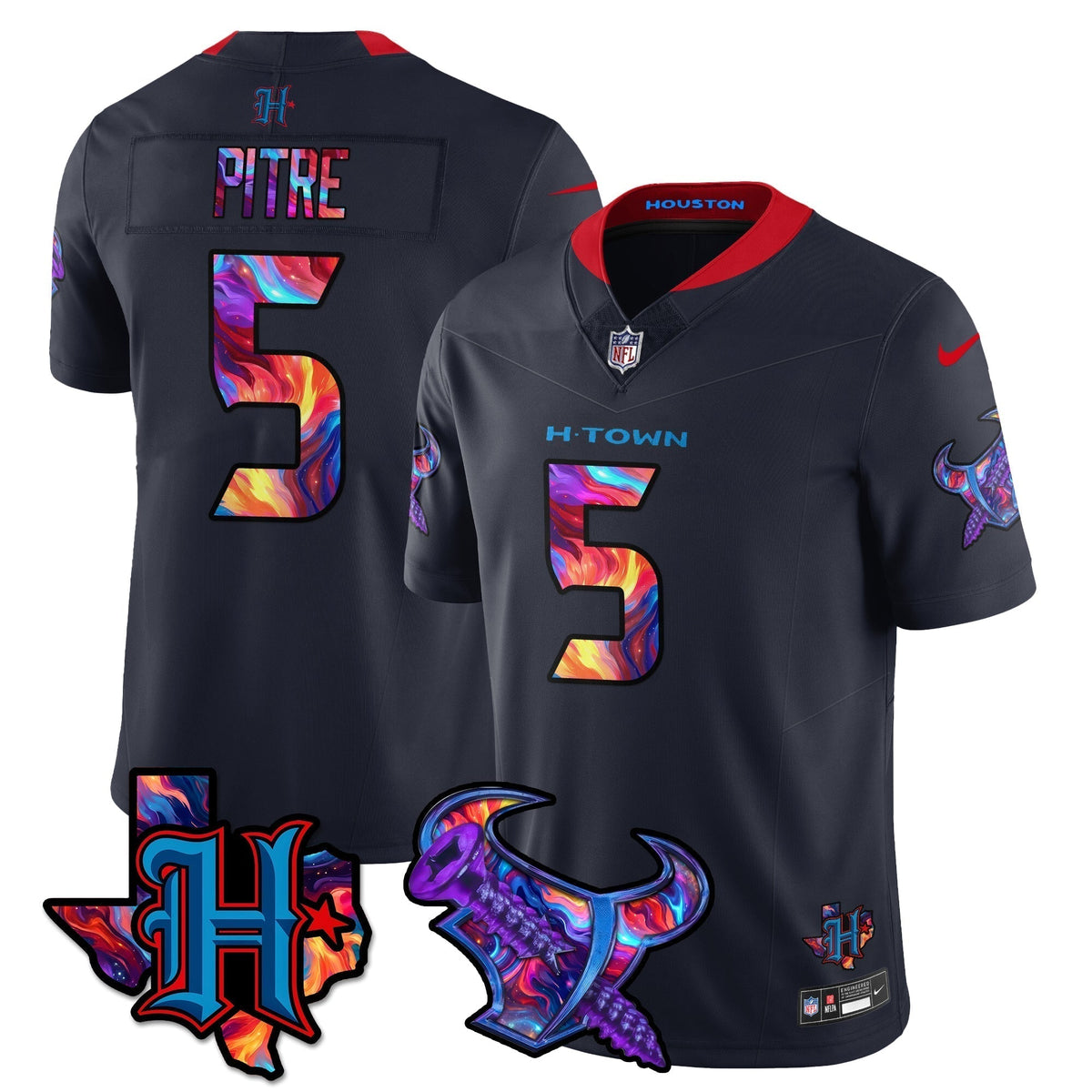 HOU Special Vapor Limited Jersey - Stitched
