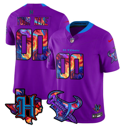 HOU Special Vapor Limited Jersey - Stitched