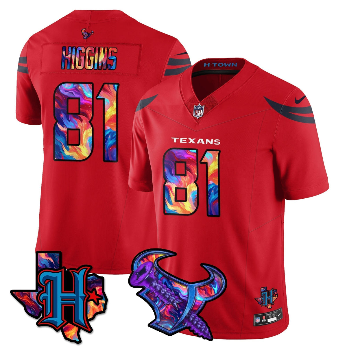 HOU Special Vapor Limited Jersey - Stitched
