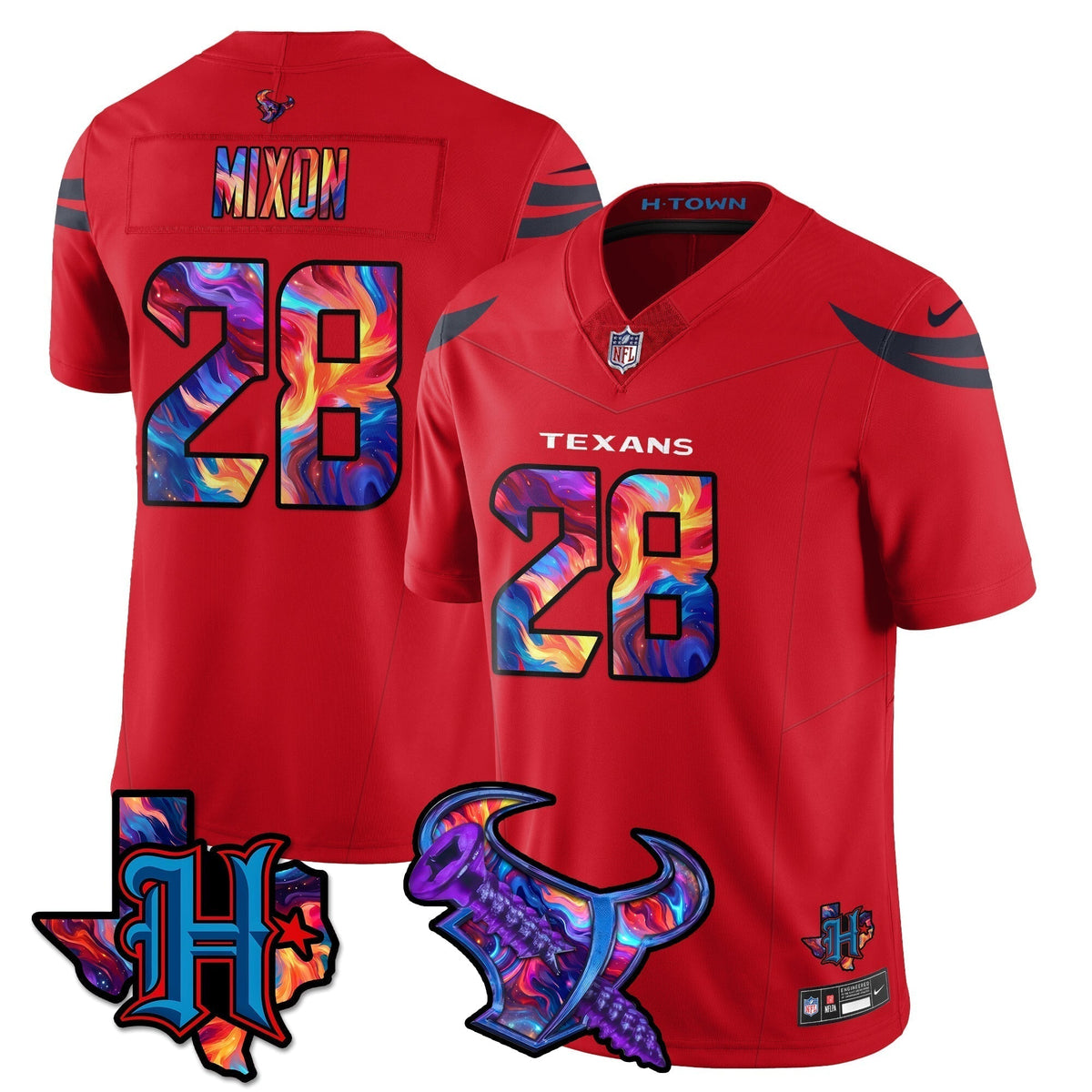 HOU Special Vapor Limited Jersey - Stitched