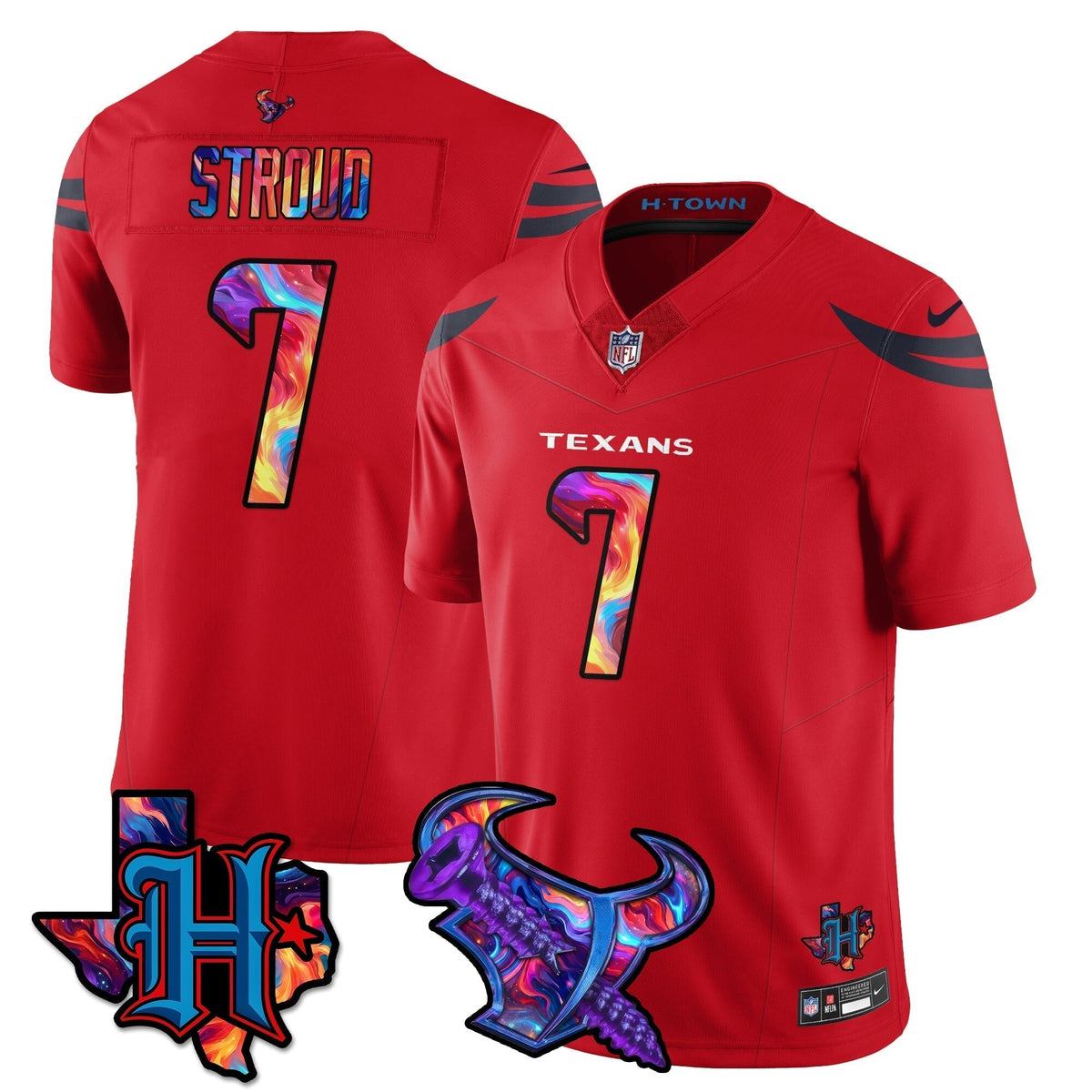 HOU Special Vapor Limited Jersey - Stitched