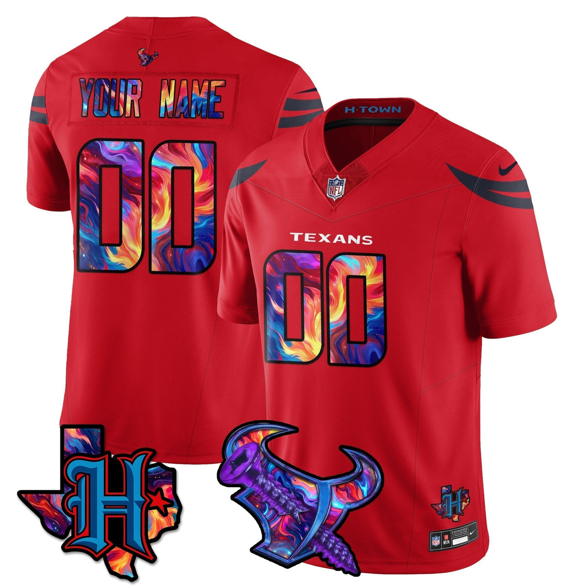 HOU Special Vapor Limited Jersey - Stitched