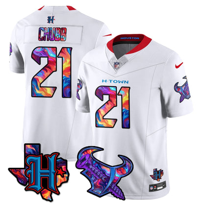 HOU Special Vapor Limited Jersey - Stitched