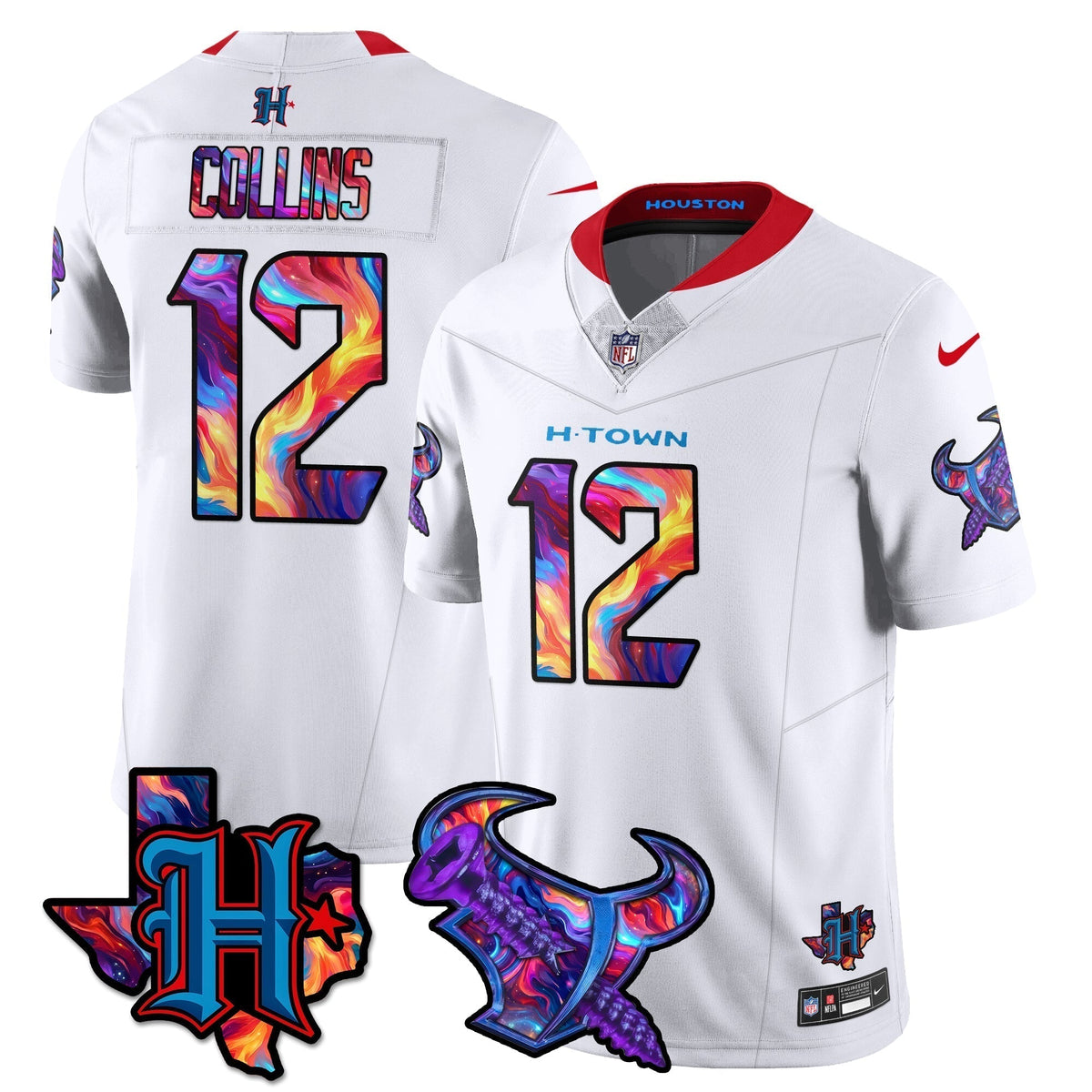 HOU Special Vapor Limited Jersey - Stitched