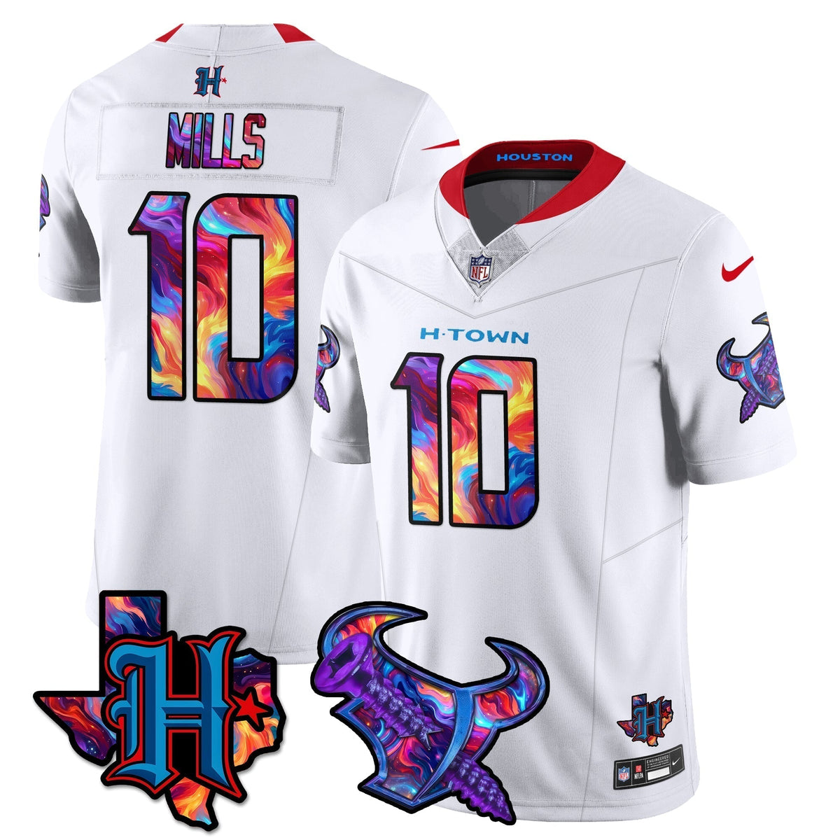 HOU Special Vapor Limited Jersey - Stitched
