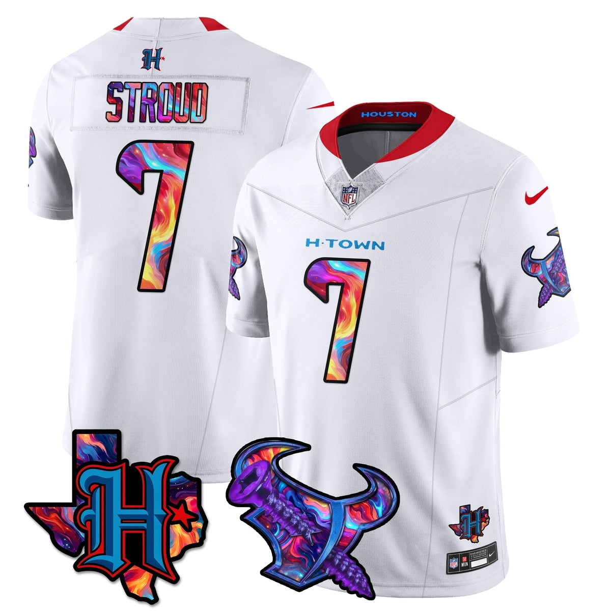 HOU Special Vapor Limited Jersey - Stitched