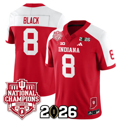 Indiana H Vapor Limited Football Jersey - 2025 National Champions - Stitched