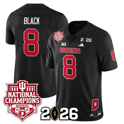 Indiana H Vapor Limited Football Jersey - 2025 National Champions - Stitched